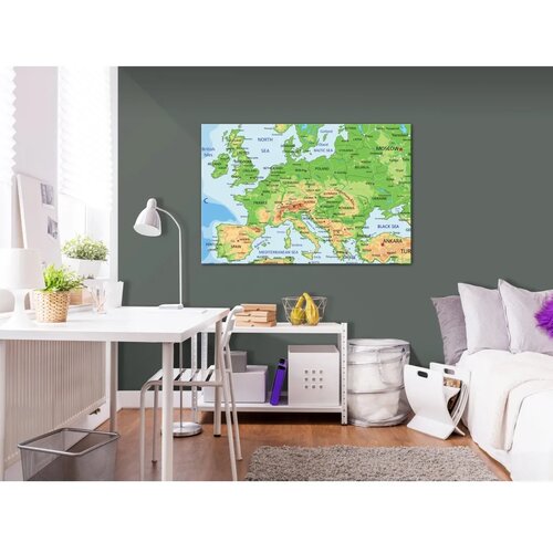  Slika na plutenoj podlozi - Europe 60x40 Cijene