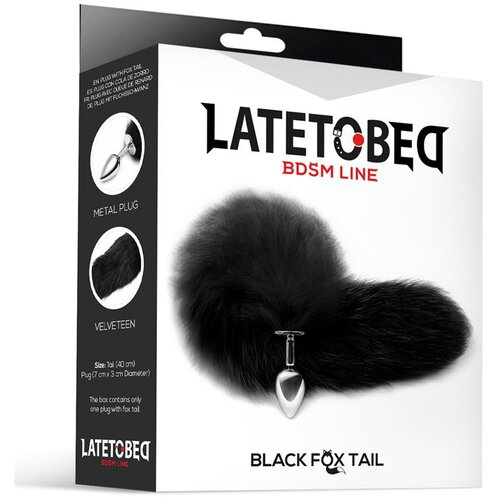 Fetish Addict analni čep Fox Tail črn Cene