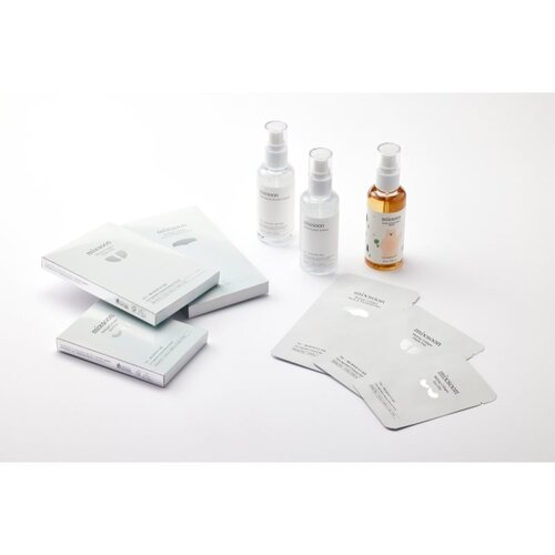 Mixsoon Melting Collagen Eye Film revitalizacijska maska iz platna za predel okoli oči 5x2 kos Slike