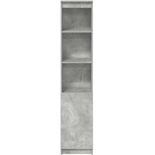  Visoka ploča beton siva 37,5x35x180 cm izrađeno drvo Slike