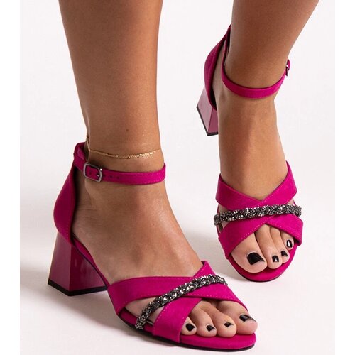 D/CEO Black sandals on a block heel Millo Cene