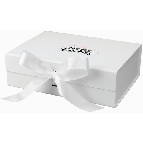 LITTLE PRINCESS Poklon kutija sa satenskom mašnom Bela 33 x 27 x 12 cm Cene