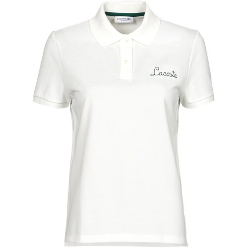 Lacoste Polo majice kratki rokavi PF7251 Bela Slike