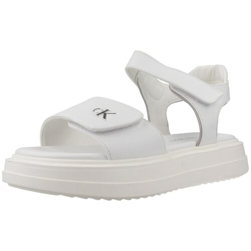 Calvin Klein Jeans Sandali & Odprti čevlji V3A282047 Bela Cene