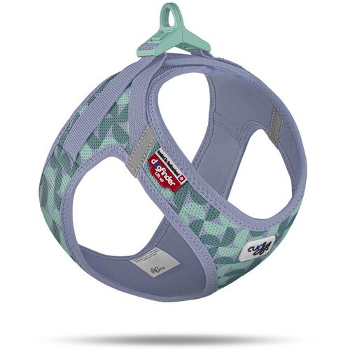 Curli oprsnica za pse Air-Mesh Semi Circle, plava L Slike