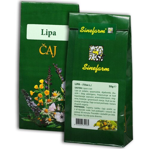 Sinefarm Čaj od lipe 50 g Cene