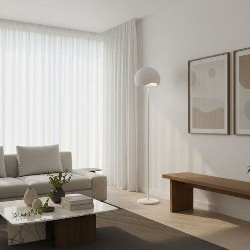  brilagi - podna lampa wabi sabi 1xE27/40W/230V bela Slike