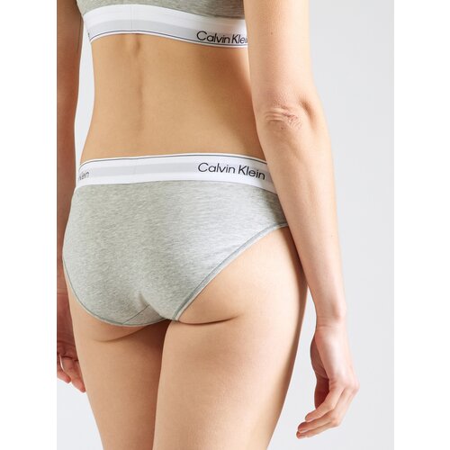 Calvin Klein Underwear Slip siva / crna / bijela Slike