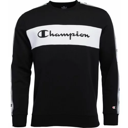 Champion AMERICAN TAPE CREWNECK SWEATSHIRT Muška majica, crna, veličina