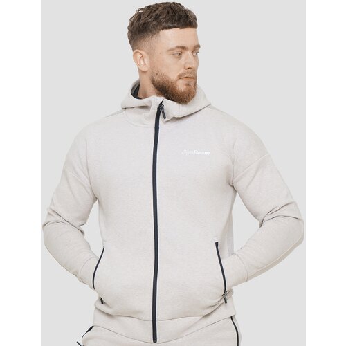 GymBeam Muška dukserica Agile Zip Up Desert Cene