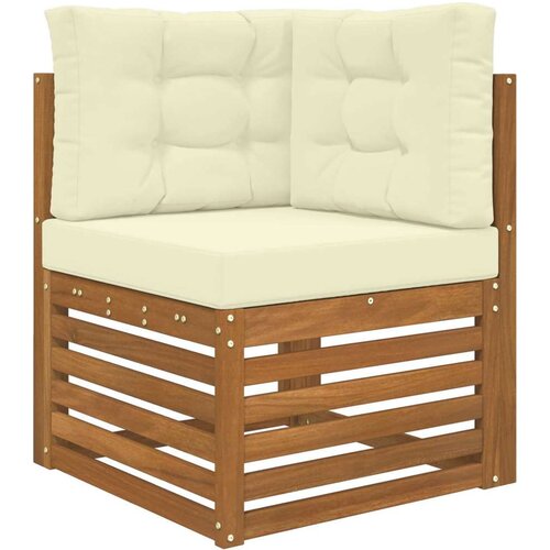  Jastuk za vanjsku sofU 3 pcs Krema Poliester - Krema 60 x 60 cm 1x sjedalo +1x naslon +1x bočna strana (3D s bartagom) Slike