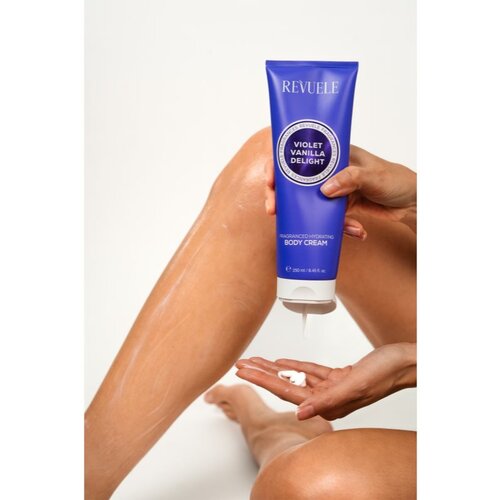 Revuele Violet Vanilla Delight Fragranced Hydrating Body Cream vlažilna krema za telo za ženske 250 ml Slike