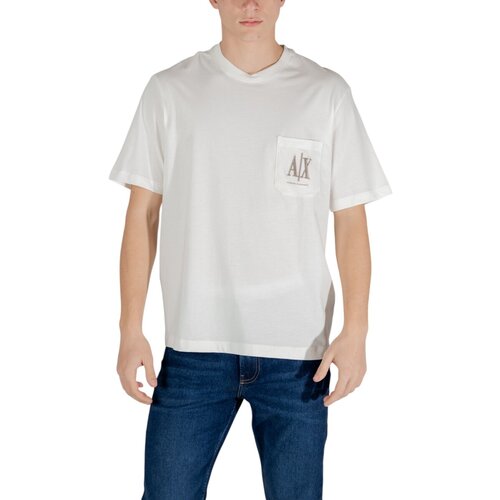 EAX Polo majice dolgi rokavi XM000366 AF12308 Bela Cene