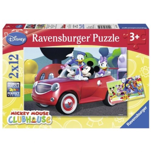 Ravensburger Disney Mickey Minnie and Co. puzzle 2x12pcs Cijene