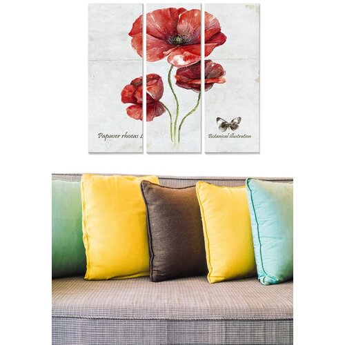Wallity Set slika MDF9697005, 3 dijela Cene