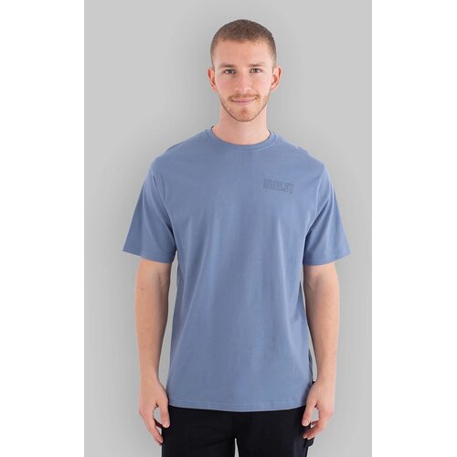 Hurley Printing Press Species T-Shirt grey teal Cene