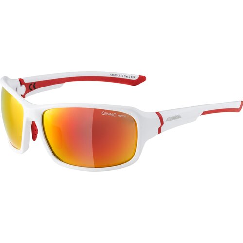 Alpina Bic. naočale LYRON white-red Slike