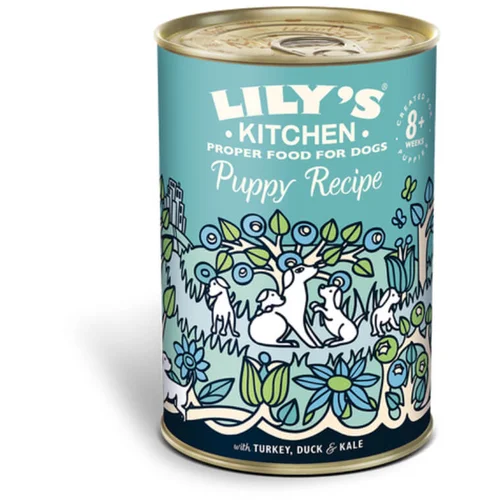 Lily's Kitchen puppy recipe - puran in raca - 400 g 400 g