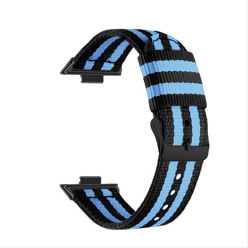 INF Eleganten najlonski pa&scaron;ček za Huawei Fit 3/4/4 Pro Black+Blue, (5000079703) Cene