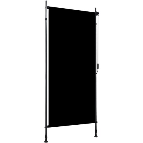 VidaXL Zunanje rolo senčilo 100x270 cm antracitno, (20696854) Slike