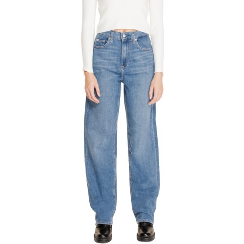 Calvin Klein Jeans HIGH RISE LOOSE J20J223643 Plava Cijene