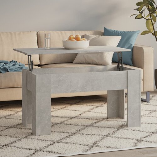  Stolić za kavu boja betona 101x49x52 cm konstruirano drvo Cene