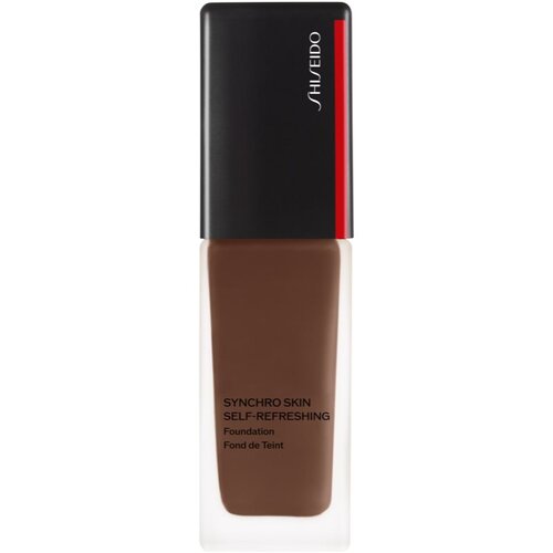 Shiseido Synchro Skin Self-Refreshing Foundation Advanced dolgoobstojen tekoči puder SPF 30 odtenek 560 Obsidian 30 ml Slike