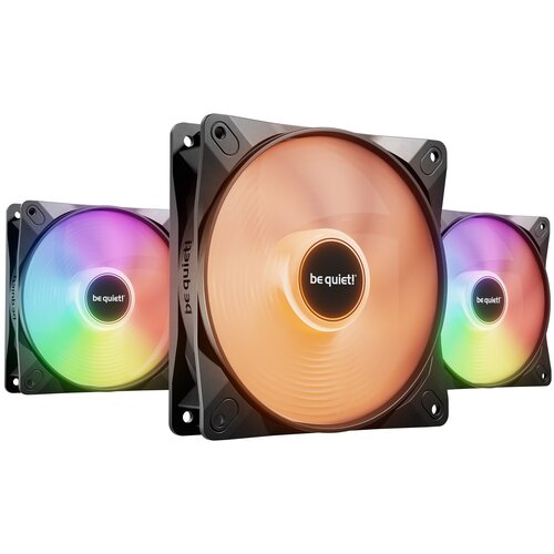 BE QUIET Ventilator LIGHT WINGS LX High Speed (BL124) RGB 120mm 4-pin PWM 3x, (5000309748) Cene