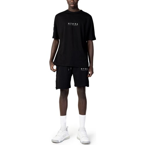 Hydra Clothing Trenirka komplet logo New Uni Črna Slike