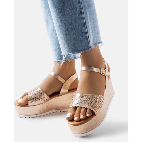 D/CEO Yellow sandals Dolores Cene