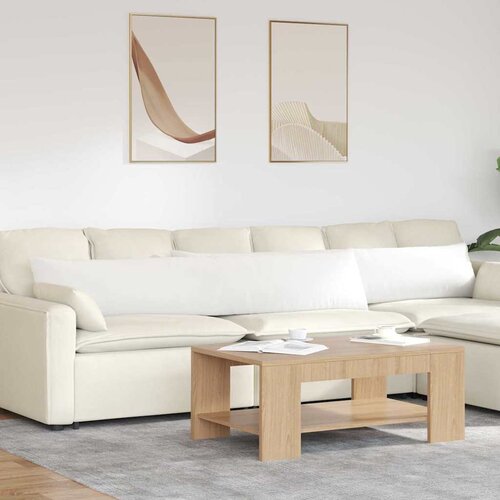  Jastučići za sofu 2 pcs Bijelo 200 x 40 cm tkanina Cijene