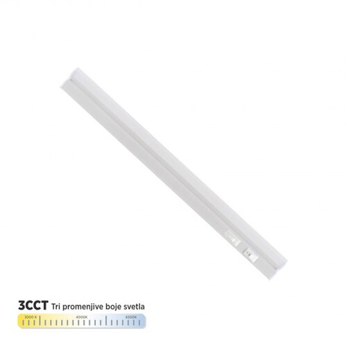Mitea Lighting T5 LED svetiljka sa prekidačem (strela) CCT 5W 165~265V 3000/4000/6500K bela M2082 Cene