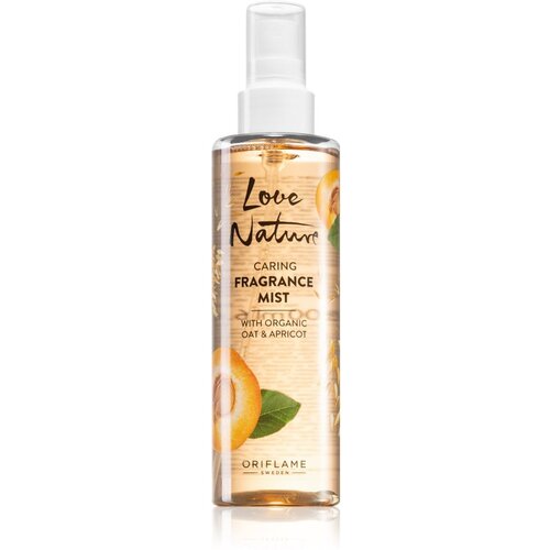 Oriflame Love Nature Organic Oat & Apricot osvježavajući sprej za tijelo 200 ml Cijene
