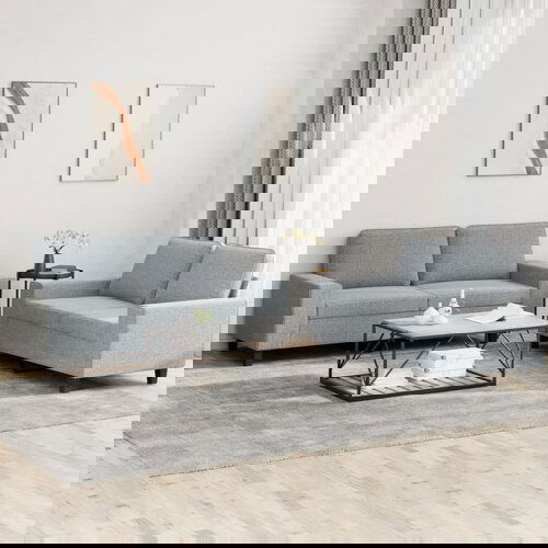 vidaXL 2-dijelni set sofa svjetlosivi od tkanine Cijene