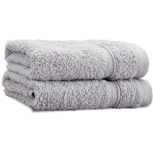 Catherine Lansfield Svetlo sive frotirne bombažne brisače v kompletu 2 ks 30x30 cm Zero Twist – Cene