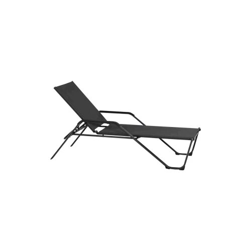 Siena Garden Tesoro M29537 ležaljka za sunčanje aluminij, plastika antracitna (matirana) boja, crna, srebrna Cijene