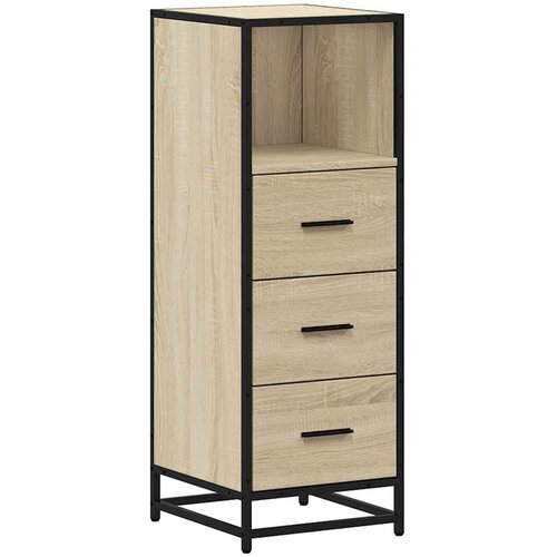 VidaXL Kupaonski ormarić sonoma hrast 35x37,5x100 cm izrađeno drvo Slike