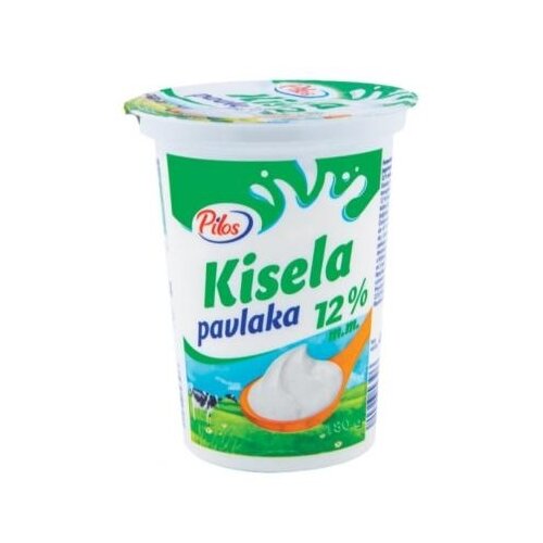 Pilos Kisela pavlaka 12%mm 180g Cene