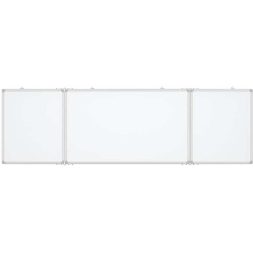  Magnetna bijela ploča sklopiva 200 x 60 x 1,7 cm aluminijska Slike