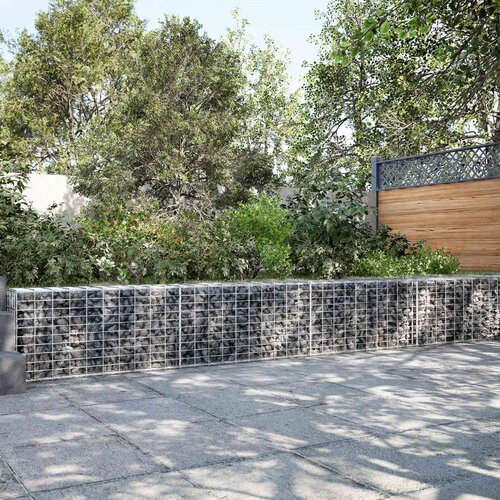  Gabion s žicom debljine 3,5 mm i mrežom 5x10 cm 800x100x50 cm Cene