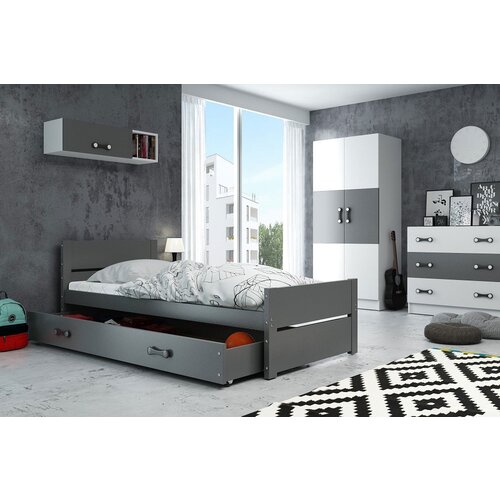BestBed OTROKA POSTELJA BARTEK - GRAFIT Cene