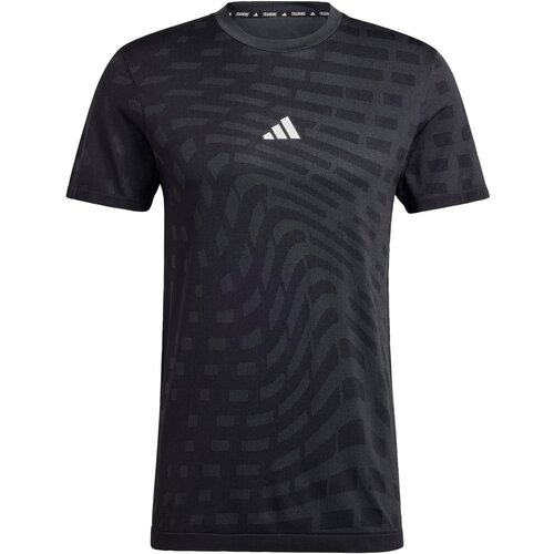 Adidas Funkcionalna majica 'Gym+' siva / črna / bela Cene