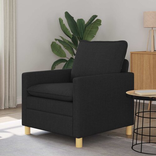 SOFA Crna 76 x 81 x 87,5 cm Tkanina Slike