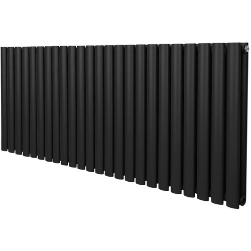 Monster ovalni stebričasti radiator – 600 mm x 1440 mm – črn, (21569832) Cene
