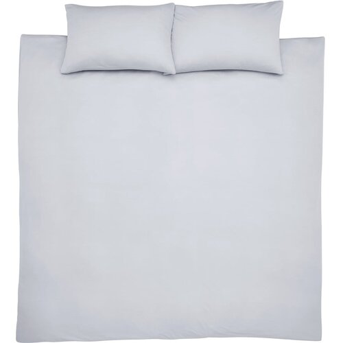 Catherine Lansfield Siva posteljnina 200x200 cm So Soft - Catherine Lansfield Cene