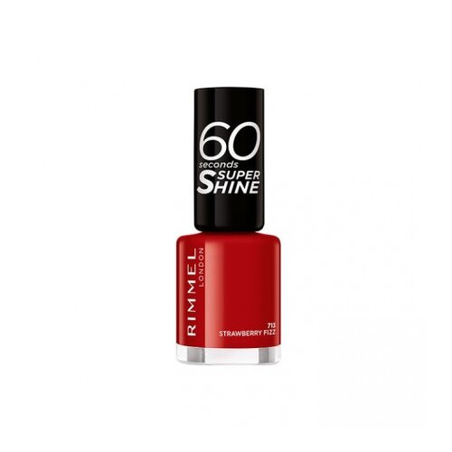 Rimmel London lak za nohte - 60 Seconds Super Shine Nail Polish - 713 Strawberry Fizz Cene