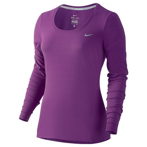 Nike ženska majica DRI-FIT CONTOUR LONG SLEEVE 644707-513 Slike