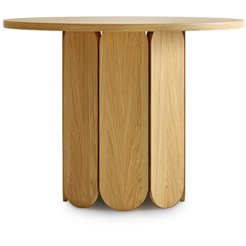 Woodman Jedilna miza iz hrasta Soft, &amp;oslash; 98 cm Slike