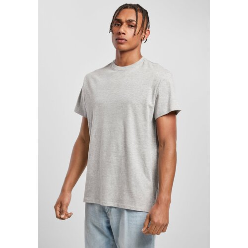 Build Your Brand Plus Size Merch T-Shirt Heather Grey Slike