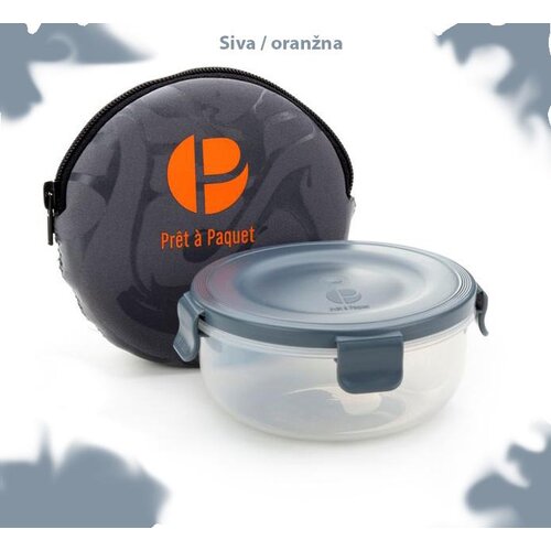  Atraktivna elegantna posoda za prigrizek / sadje TO GO - PRET a PAQUET z etuijem Cene